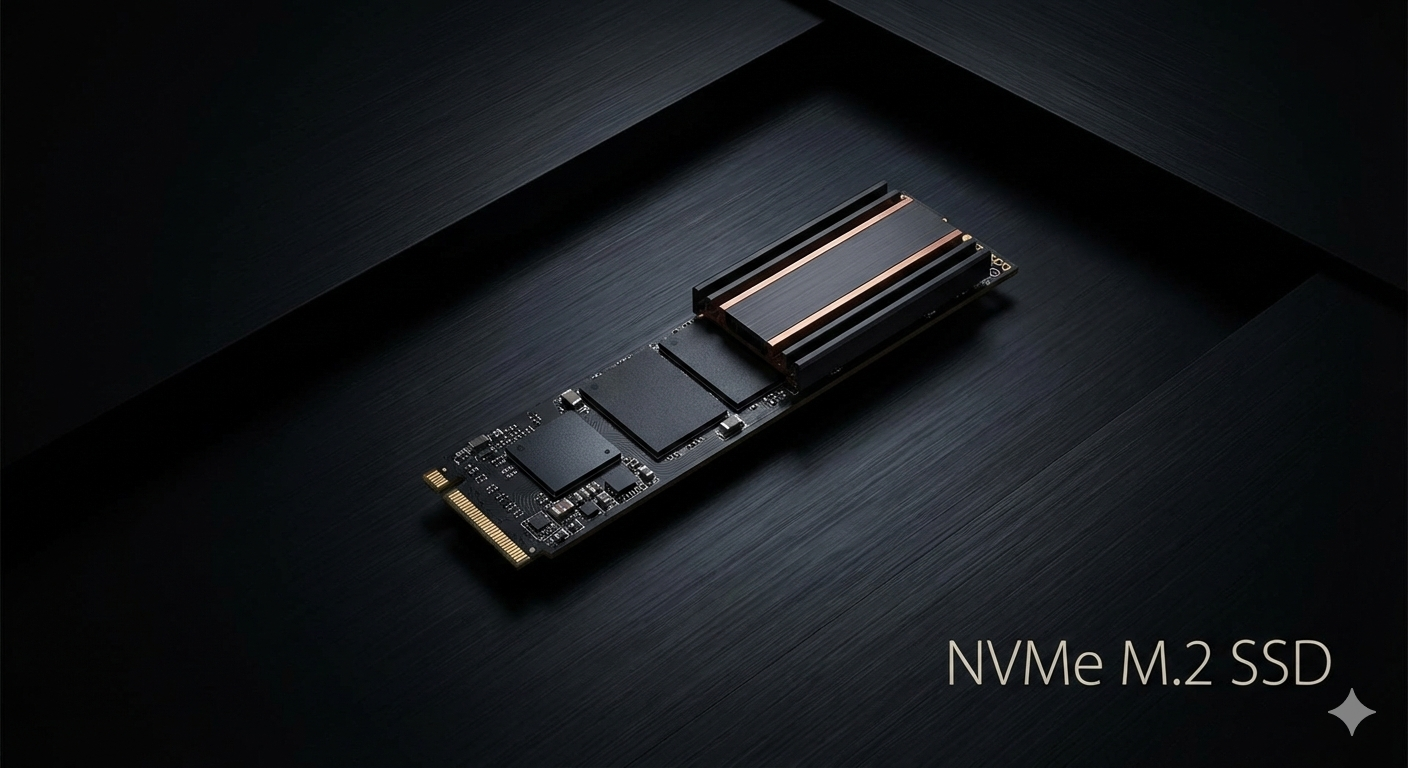 Leia mais sobre o artigo Guia de Compras: Qual SSD NVMe M.2 Comprar para Deixar seu PC Muito Mais Rápido em 2026?