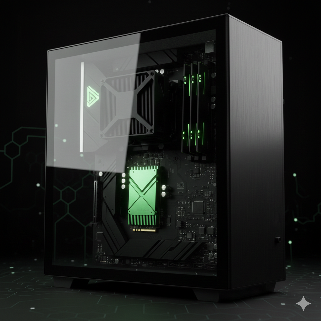 SSD NVMe 1TB com dissipador no X99