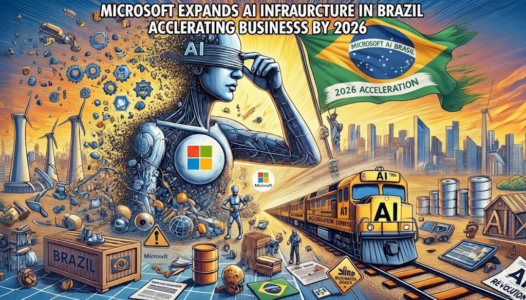 Leia mais sobre o artigo Microsoft amplia infraestrutura de IA no Brasil e promete acelerar empresas em 2026