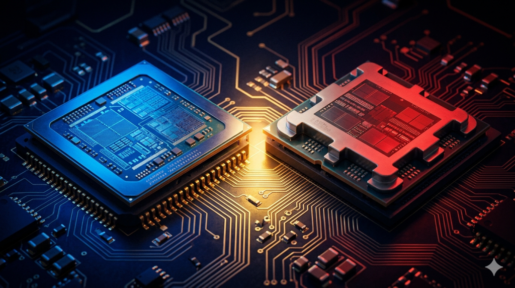 Intel Core Ultra 200S Plus vs AMD Ryzen 9600X 9700X comparativo gaming 2026