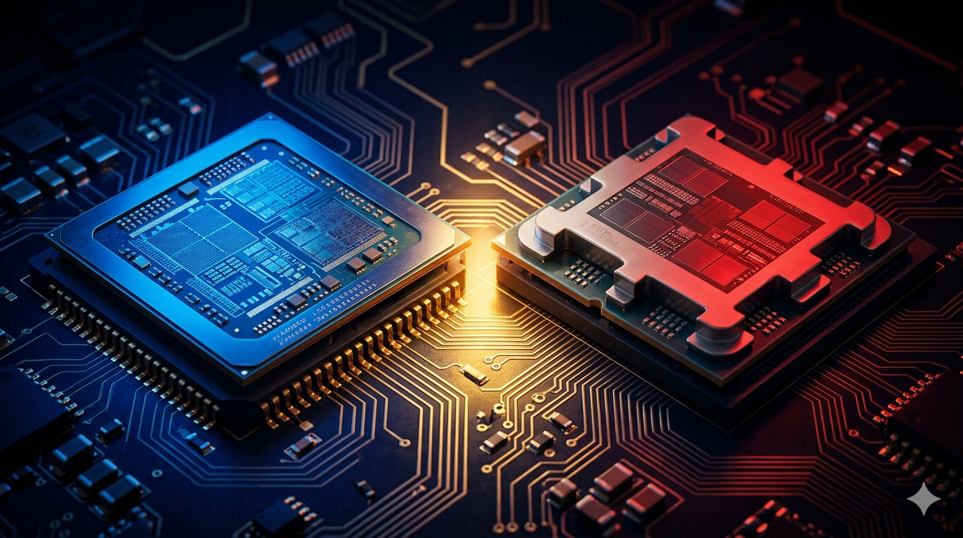 No momento, você está visualizando Intel Core Ultra 200S Plus vs Ryzen 9600X e 9700X: Os Números são Grandes, Mas o Gaming Diz Pouco