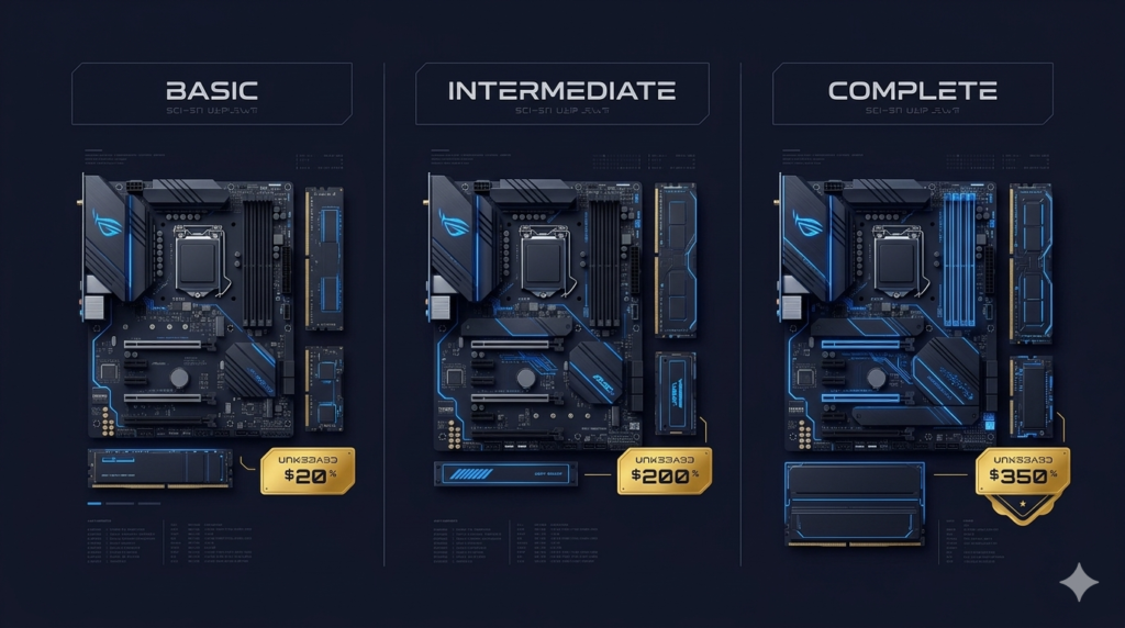 comparativo cenários montagem x99 preço custo 2026