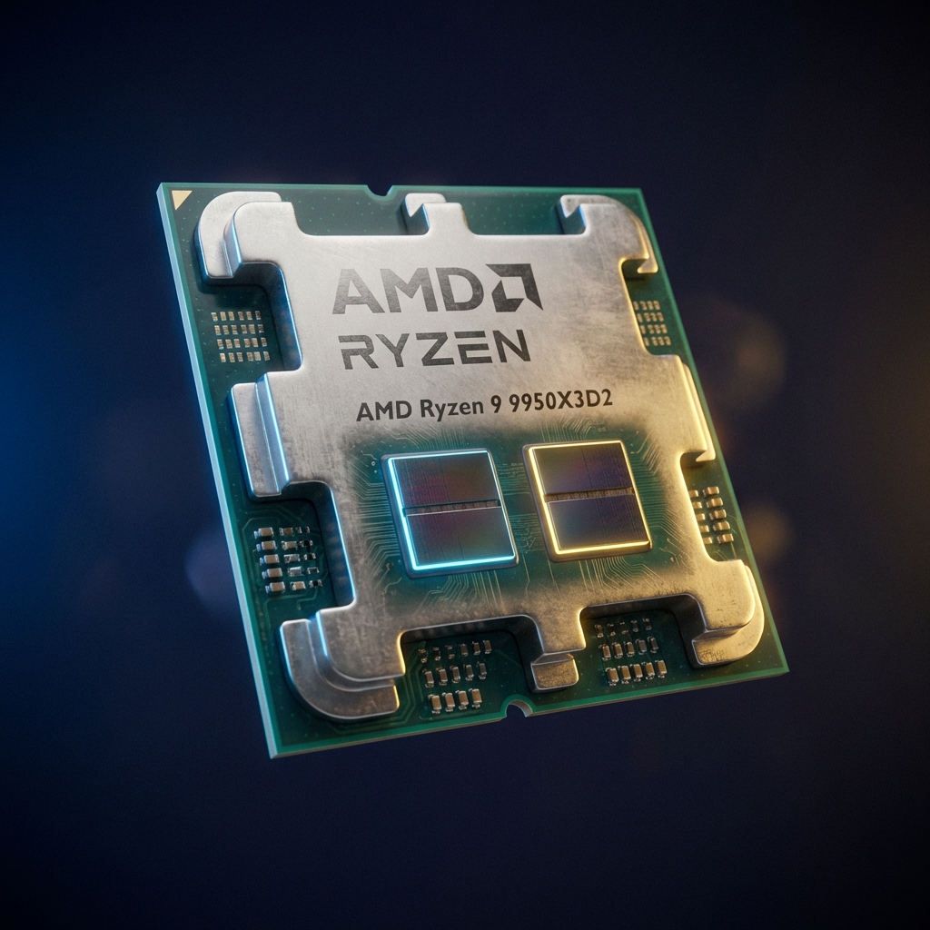 No momento, você está visualizando AMD lança o Ryzen 9 9950X3D2 Dual Edition com 3D V-Cache duplo e 192 MB de cache no AM5